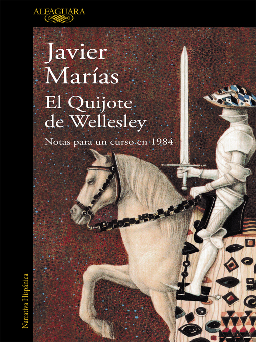 Title details for El Quijote de Wellesley by Javier Marías - Wait list